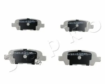 Колодки гальмівні задні дискові Suzuki Grand Vitara II (05-) / Nissan X-trail Qashqai, Leaf, Juke, Murano (07-) JAPKO 51154