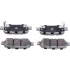 Колодки тормозные задние Nissan Juke (10-), Leaf (10-)/Infiniti EX (08-), G (07- JAPKO 51156 (фото 1)
