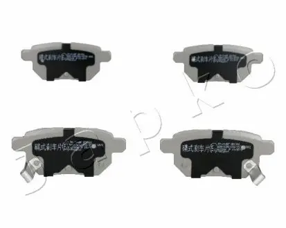 Колодки гальмівні задні дискові Toyota Verso, Yaris II, Auris, (05-16) / Subaru Trezia (10-) JAPKO 51214