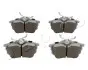 Колодки тормозные дисковые задние Mitsubishi Colt, Carisma, Lancer/Smart Forfour/Volvo S40, V40 (95-) JAPKO 51507 (фото 2)