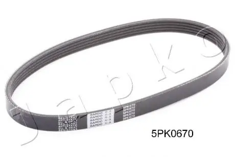 Ремінь поліклиновий JAPKO 5PK670