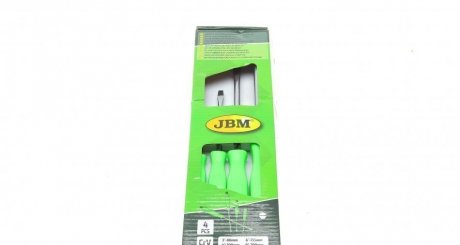 Набор отверток ударных плоских.) JBM 50902