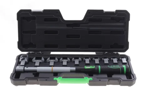 Ключ динамометричний із змінними насадками 1/2" 40-200 Нм 325 мм JBM 52913