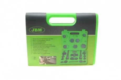 Набор инструментов для утопления тормозных поршней (23 адаптера) JBM 53978