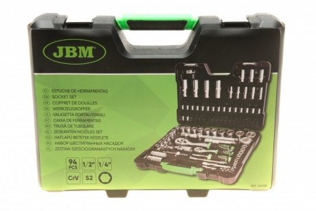 Набір насадок шестигранних (94 предмети) JBM 54038