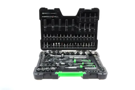 Набор шестигранных насадок (108 предметов) (хромированные).) JBM 54048