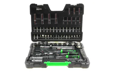 Набор шестигранных насадок (94 предметов) (хромированные).) JBM 54049