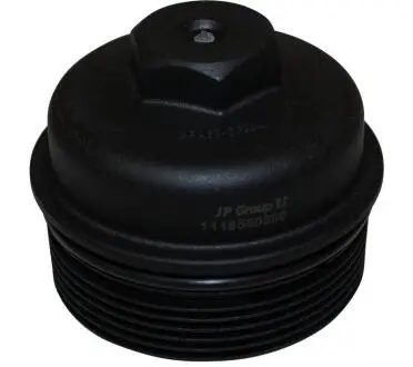 VW Кришка корпуса фільтра масляного EOS (1F7, 1F8) 1.4/1.6 06-, GOLF V 1.4/1.6 03-, AUDI A3 (8P1) 1.6 FSI 03-07 JP GROUP 1118550300