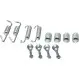 Комплект монтажний барабанних гальм зад BMW X5/VW T5/TOUAREG 02- 185х30 JP GROUP 1163950110 (фото 1)