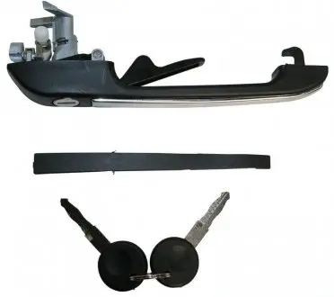 Ручка VW Golf 2, Passat B2 зовнішня передня. ліва L (+замок) JP GROUP 1187100670