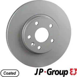 Диск тормозной (передний) Opel Astra K 15- (276x26) R15 PRO JP GROUP 1263107300