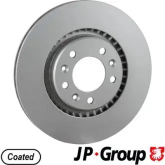 Диск тормозной (задний) Citroen Jumpy/Peugeot Expert 16- (294x22) (с покрытием) (вентилируемый) JP GROUP 1263204800