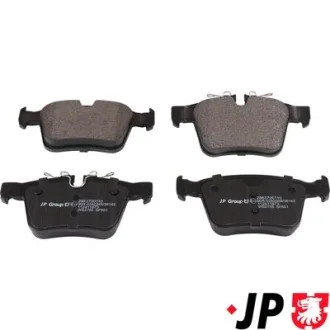 Фото jaguar гальмівні колодки задні e-pace (x540) 2.0 awd 17-, xf ii (x260) 3.0 awd 15-, land rover range rover velar (l560) 3.0 p340 scv6 4x4 18- JP GROUP 2863700110 JAGUAR Гальмівні колодки задні E-PACE (X540) 2.0 AWD 17-, XF II (X260) 3.0 AWD 15-, LAND ROVER RANGE ROVER VELAR (L560) 3.0 P340 SCV6 4x4 18- JP GROUP 2863700110