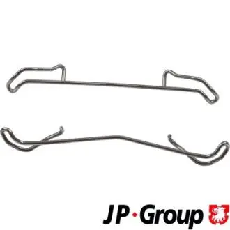 Монтажний к-кт гальмівних колодок DOBLO/PUNTO 99- JP GROUP 3364003110