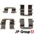 HYUNDAI установчий к-кт. гальм. колод. ACCENT III 1.4 GL 05-10, i30 (GD) 1.6 11-15, KIA CARENS III 10- JP GROUP 3664003910 (фото 1)