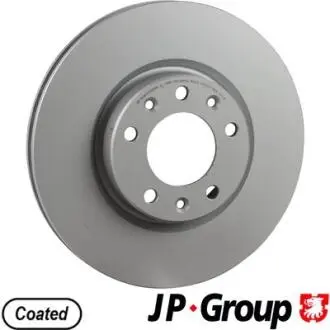 Гальмiвнi диски переднi JP GROUP 4163103800