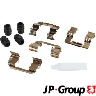 SUBARU установчий к-кт. гальм. колод.(передній міст) Forester, Impreza JP GROUP 4664001510