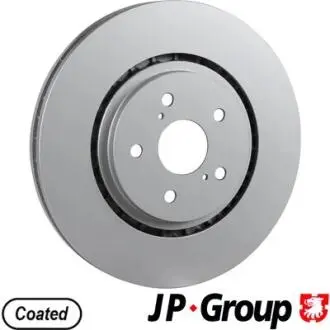 Гальмiвнi диски переднi JP GROUP 4863104700