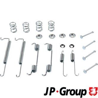 Комплект пружинок колодок ручника Chevrolet Aveo/Daewoo Lanos 1.2-1.6 97- (200x36mm) (Lucas) JP GROUP 6364003310