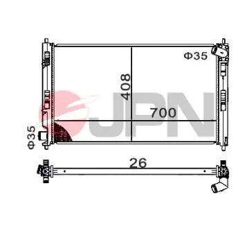 Автозапчасть JPN 60C9025JPN