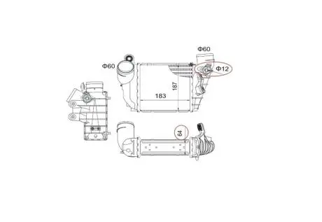 Інтеркулер JPN 60C9361JPN
