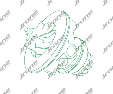 Картридж турбины KKK BV43 Hyundai Santa Fe 18-, Hyundai Santa FE 12-18, Kia Sorento 14-20 JRONE 1000-030-366T