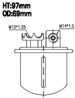 Автозапчасть JS ASAKASHI FS7202U