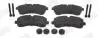 Гальмівні колодки передні Mercedes Sprinter 906 / 907 / 910 / VW Crafter 30-50 Jurid 2920009560 (фото 1)