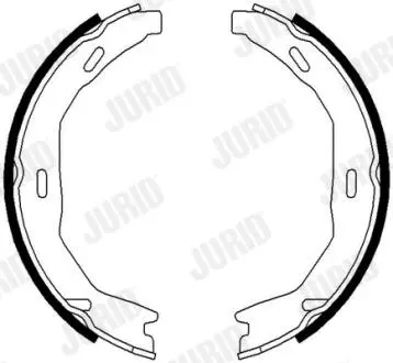 Гальмівні накладки Jurid 362561J