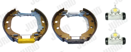 RENAULT KIT EVO Комплект гальмівних колодок задн. (колодки + циліндри) KANGOO (KC0/1_) 1.5 dCi 03- Jurid 381365J