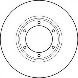 Гальмівний диск Jurid 561043J (фото 1)