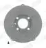Тормозной диск передний Audi 80 / VW Golf, Jetta, Passat, Polo / Seat Cordoba, Ibiza Jurid 561087JC (фото 1)