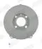 Тормозной диск передний Audi 80 / Seat Cordoba, Ibiza, Toledo / VW Caddy, Golf, Jetta, Passat Jurid 561141JC (фото 1)
