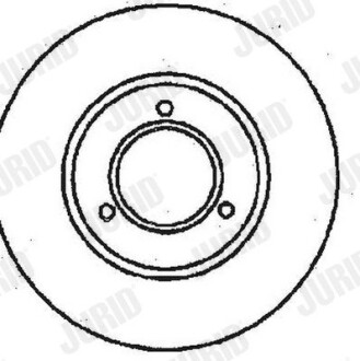Тормозной диск Jurid 561221J
