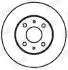 Диск тормозной CROMA/MULTIPLA 251mm /T/ STILO Jurid 561329JC (фото 2)