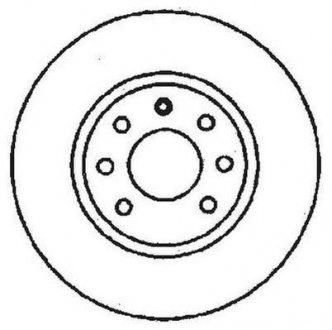 Тормозной диск Jurid 561446JC (фото 1)