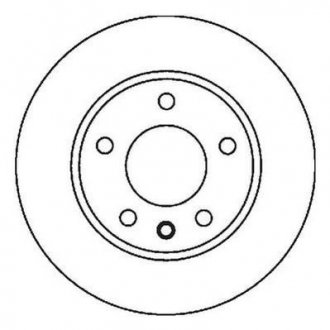 Тормозной диск задний BMW 5-Series / Alpina B10 Jurid 562036JC (фото 1)