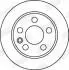Тормозной диск задний Ford Galaxy / Seat Alhambra / VW Sharan (1996-&gt;) Jurid 562057JC (фото 2)