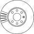 Тормозной диск передний Opel Astra G / Chevrolet Astra, Corsa Jurid 562069JC (фото 2)