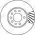 Тормозной диск передний Opel Astra G, Combo, Meriva, Zafira Jurid 562070JC (фото 2)