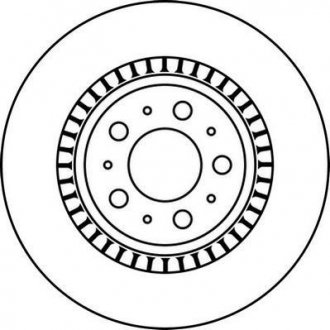 Тормозной диск задний Volvo XC90 Jurid 562218JC