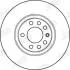 Тормозной диск передний Opel Astra, Corsa, Meriva, Vectra, Zafira / Saab 9-5 Jurid 562240JC (фото 2)