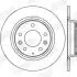 Тормозной диск задний Mazda 326, 6, 626, MX-5, Premacy Jurid 562416JC (фото 2)
