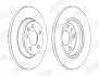 Тормозной диск задний Ford Galaxy I / Seat Alhambra / VW Sharan, Transporter IV Jurid 562448JC (фото 2)