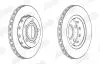 Тормозной диск задний Audi A4 / VW Passat (3B2,3B3,3B5,3B6) Jurid 562516JC (фото 2)