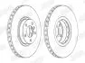 Тормозной диск передний BMW X5, X6 Jurid 562520JC1 (фото 2)