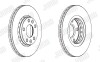 Тормозной диск передний Renault Captur II, Duster, Fluence, Laguna III, Megane III, Scenic, Zoe / N Jurid 562529JC (фото 2)