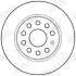 Тормозной диск задний Audi A1, A3 / Seat Leon / Skoda Octavia / VW Caddy, Golf Jurid 562614JC (фото 2)
