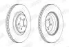 Тормозной диск передний Audi A4, A5, A6, A7, Q5 Jurid 562661JC1 (фото 2)