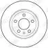 Тормозной диск задний Audi A4 / Seat Exeo Jurid 562667JC (фото 2)